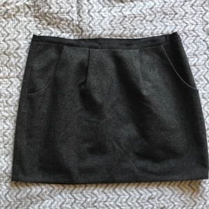 Jcrew Wool Mini Skirt - Size 10